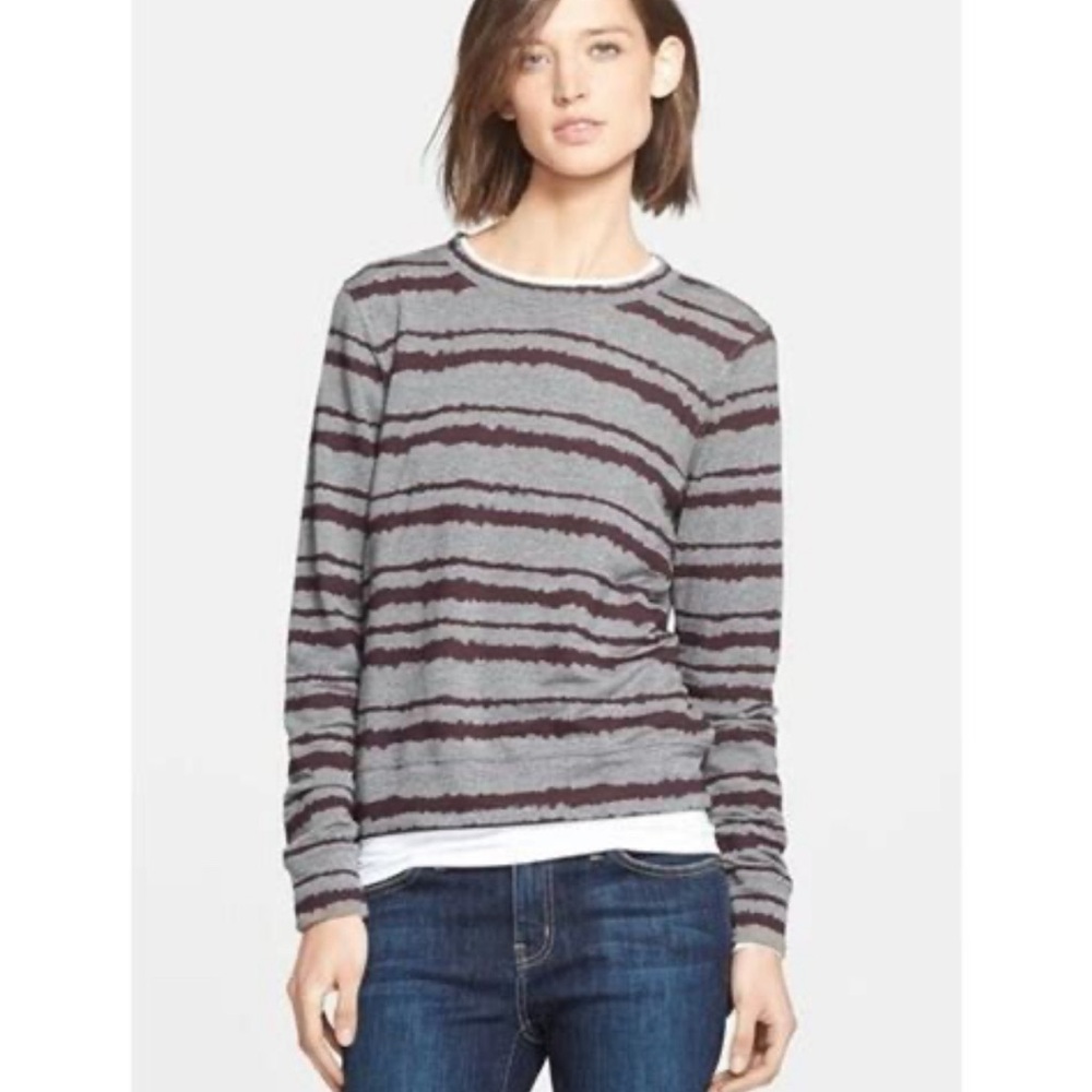 ALC Conlo striped sweatshirt